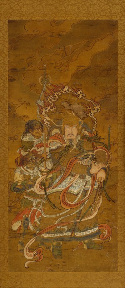 Guardian with Attendants by Chinese School